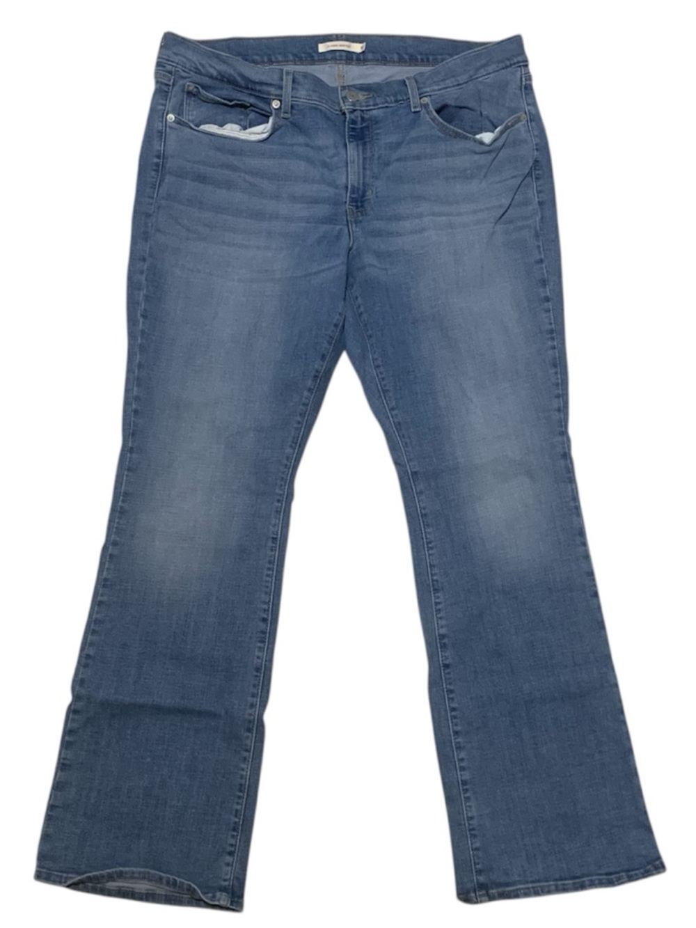 Levi Strauss & Co. Medium Wash Classic Bootcut Women's Plus Size 18 Denim Jeans